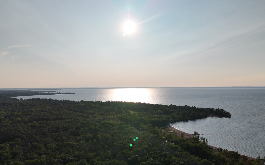 Camping at Sibbald Point Provincial Park